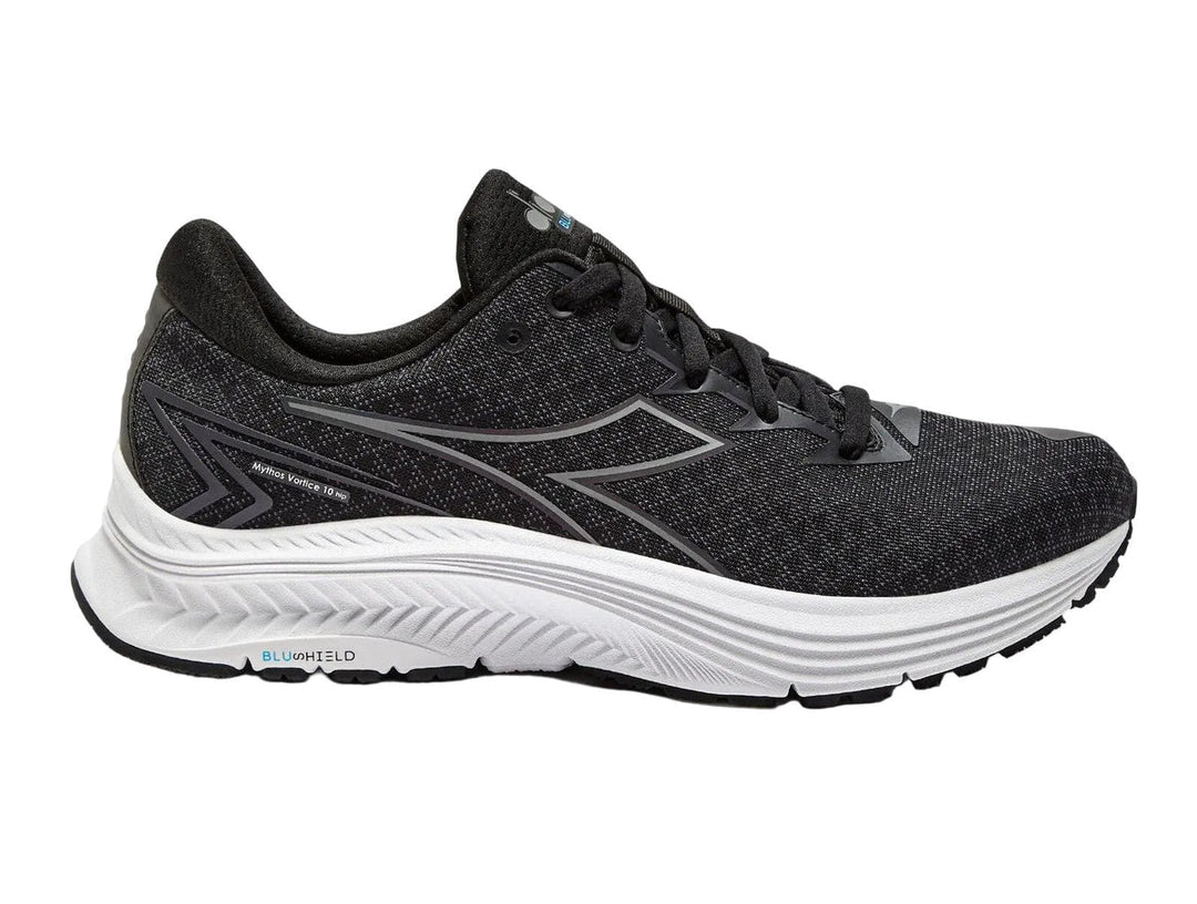 Men's Diadora Mythos Blushield 10 Vortice Hip, Black/White