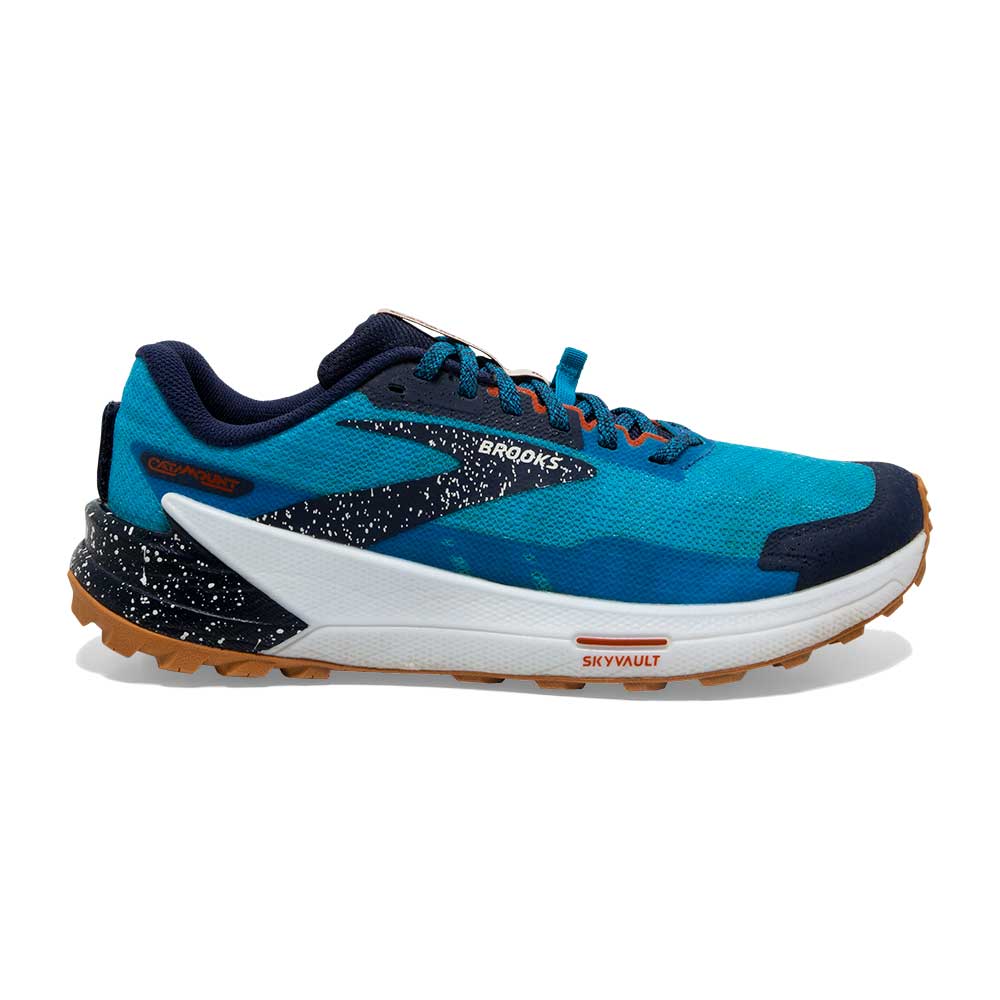 Men's Brooks Catamount 2, Peacoat/Atomic Blue/Rooibos, 12 B Medium