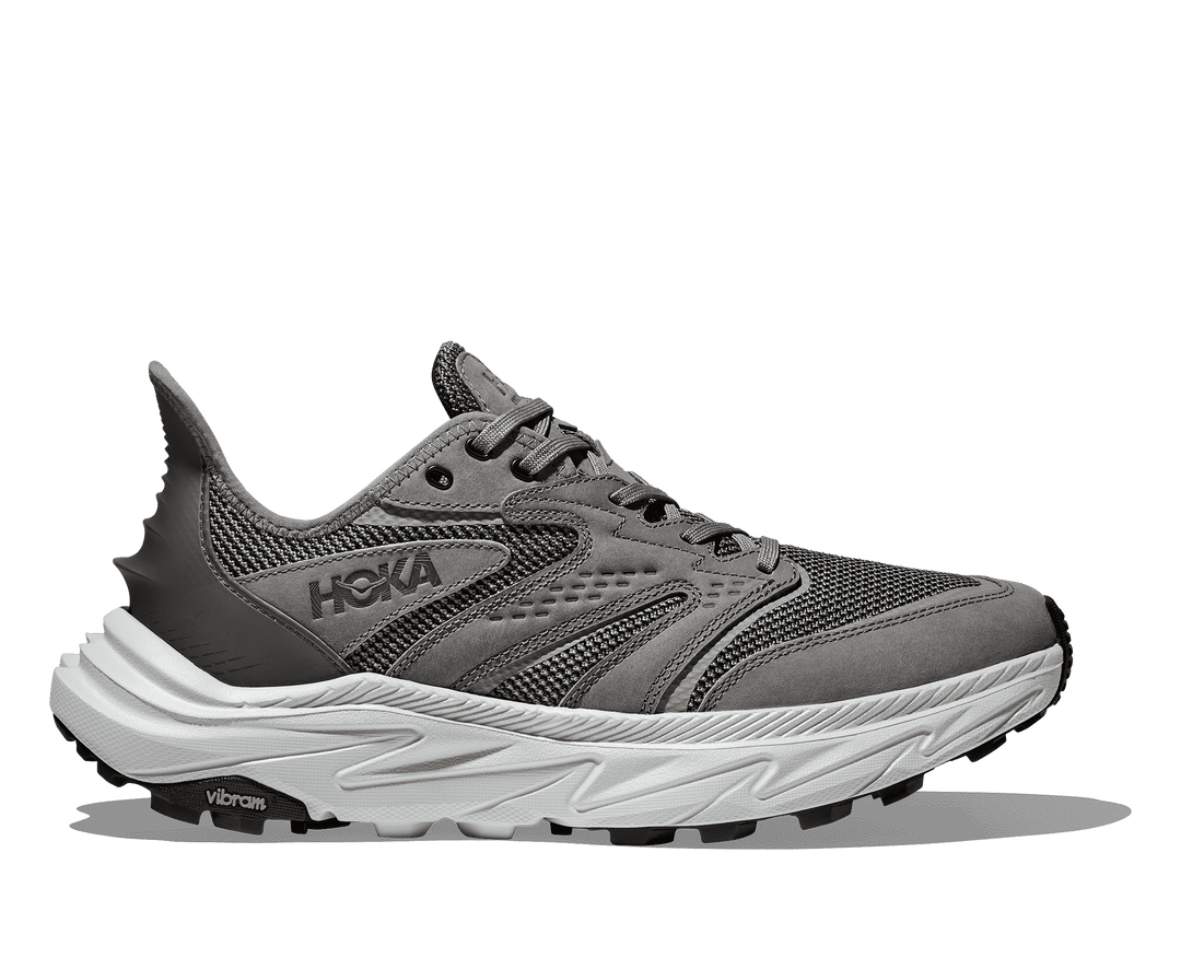 Men's Hoka Anacapa 2 Freedom, Galactic Grey/Cosmic Grey, 14 D Medium