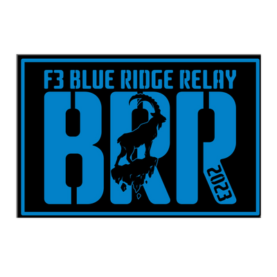 F3 2023 Blue Ridge Relay Patch