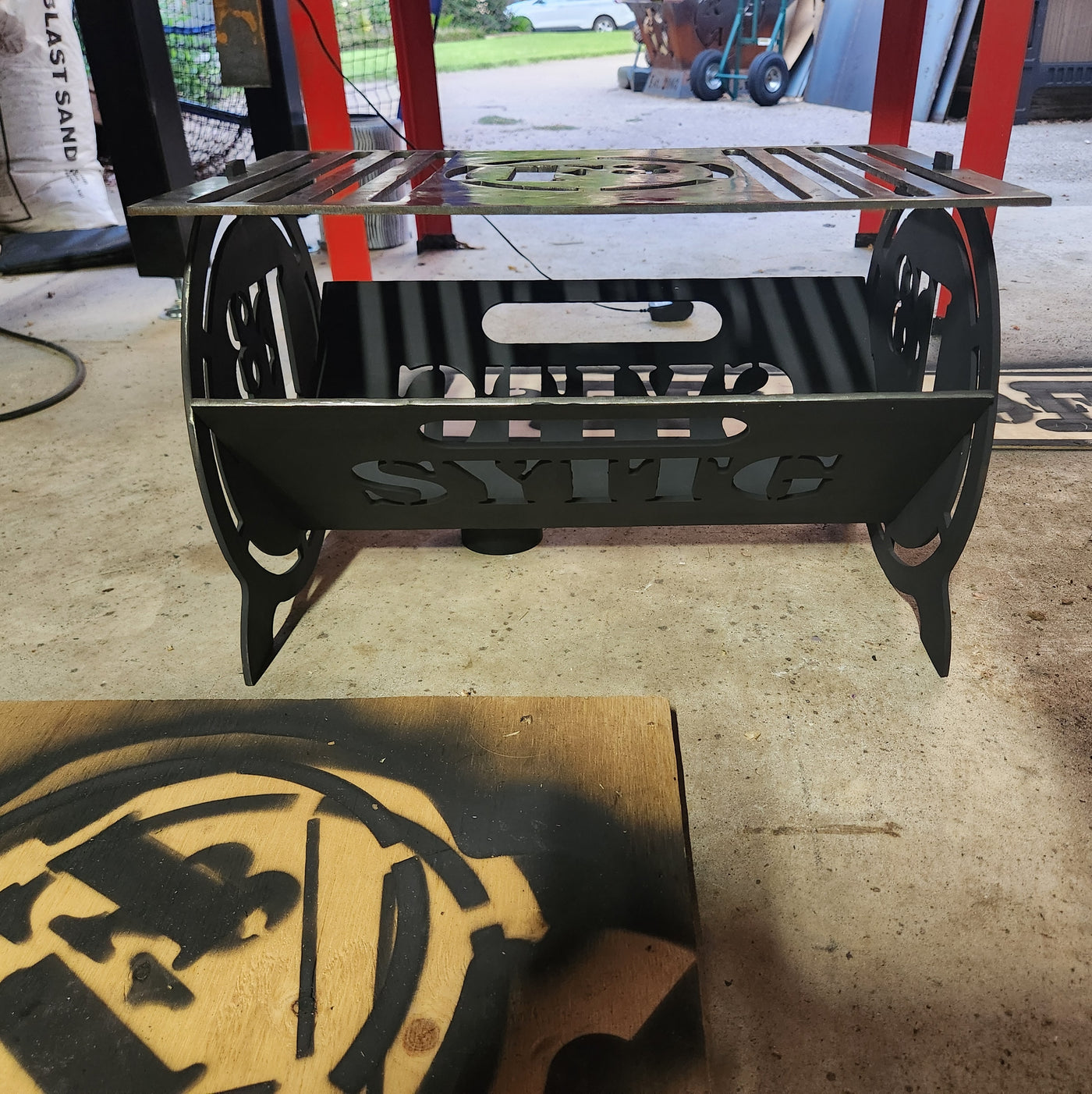 F3 Ruckable Fire Pit Grill - Made to Order