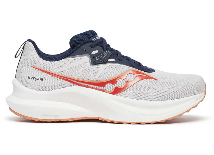Men's Saucony Tempus 2, Cloud/Navy, 13 D Medium