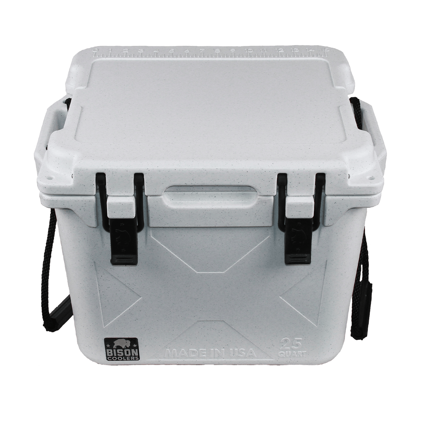 F3 - White 25 QT Bison Cooler