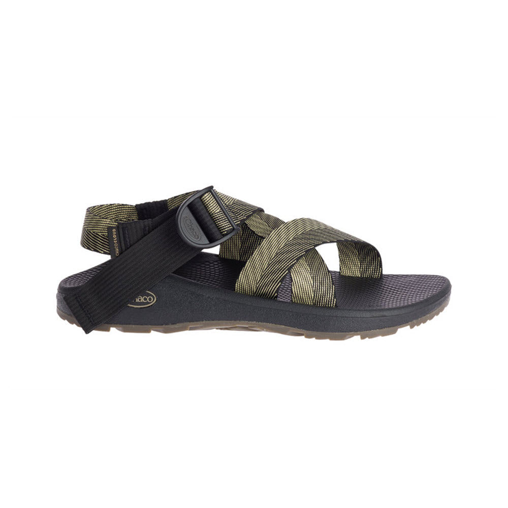 Men's Chaco Mega Z Cloud Sandal, Odds Black, 9 D Medium