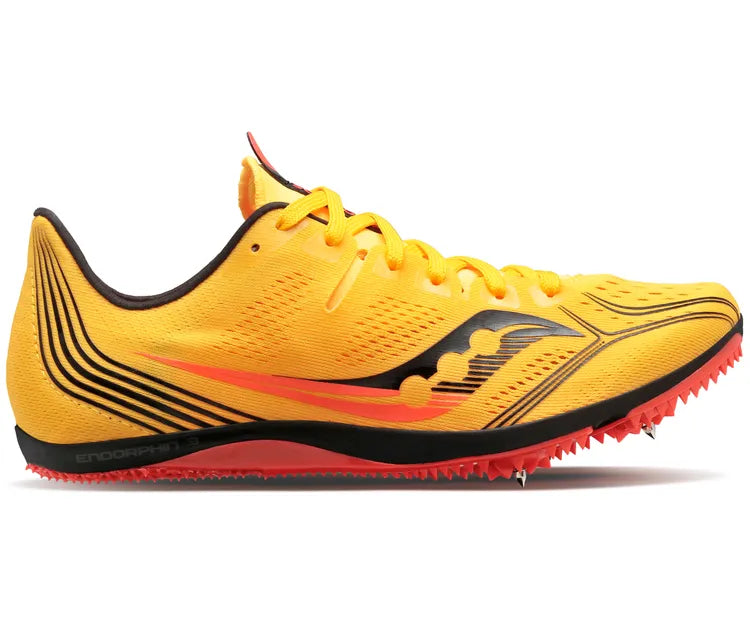 Men's Saucony Endorphin 3, Vizigold/Vizired, 11.5 D Medium