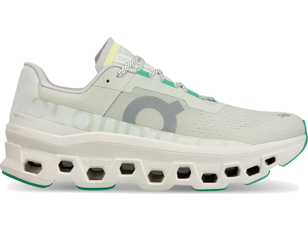 Men's On Cloudmonster, Aloe, 7.5 D Medium
