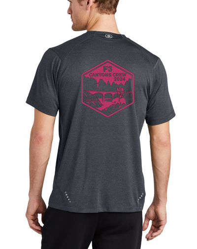 F3 Gold Rush Canyons Crew Hot Pink Logo Pre-Order January 2024