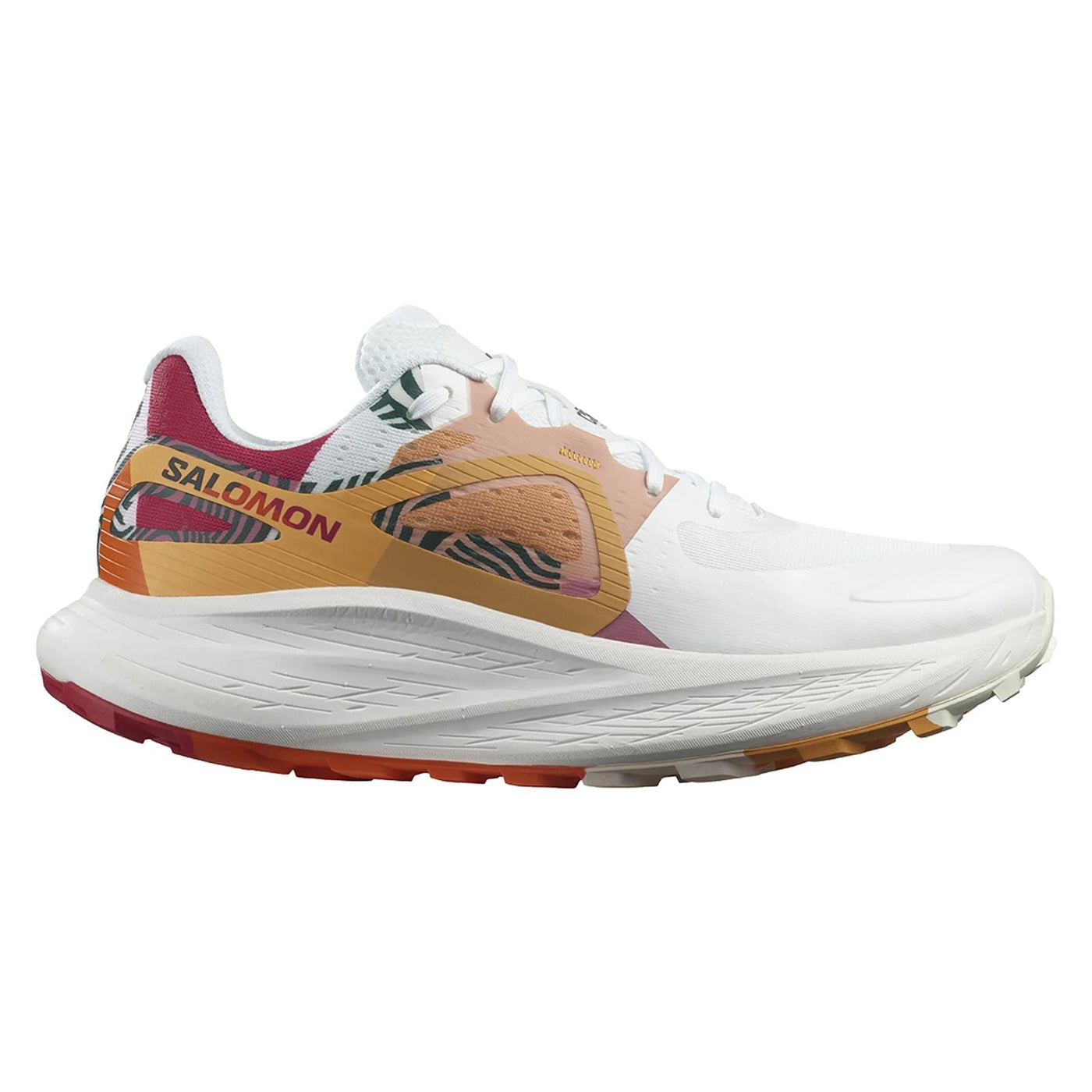 Men's Salomon Glide Max TR For Ciele, Blazing Orange/Virtual Pink/Buckskin, 11 D Medium