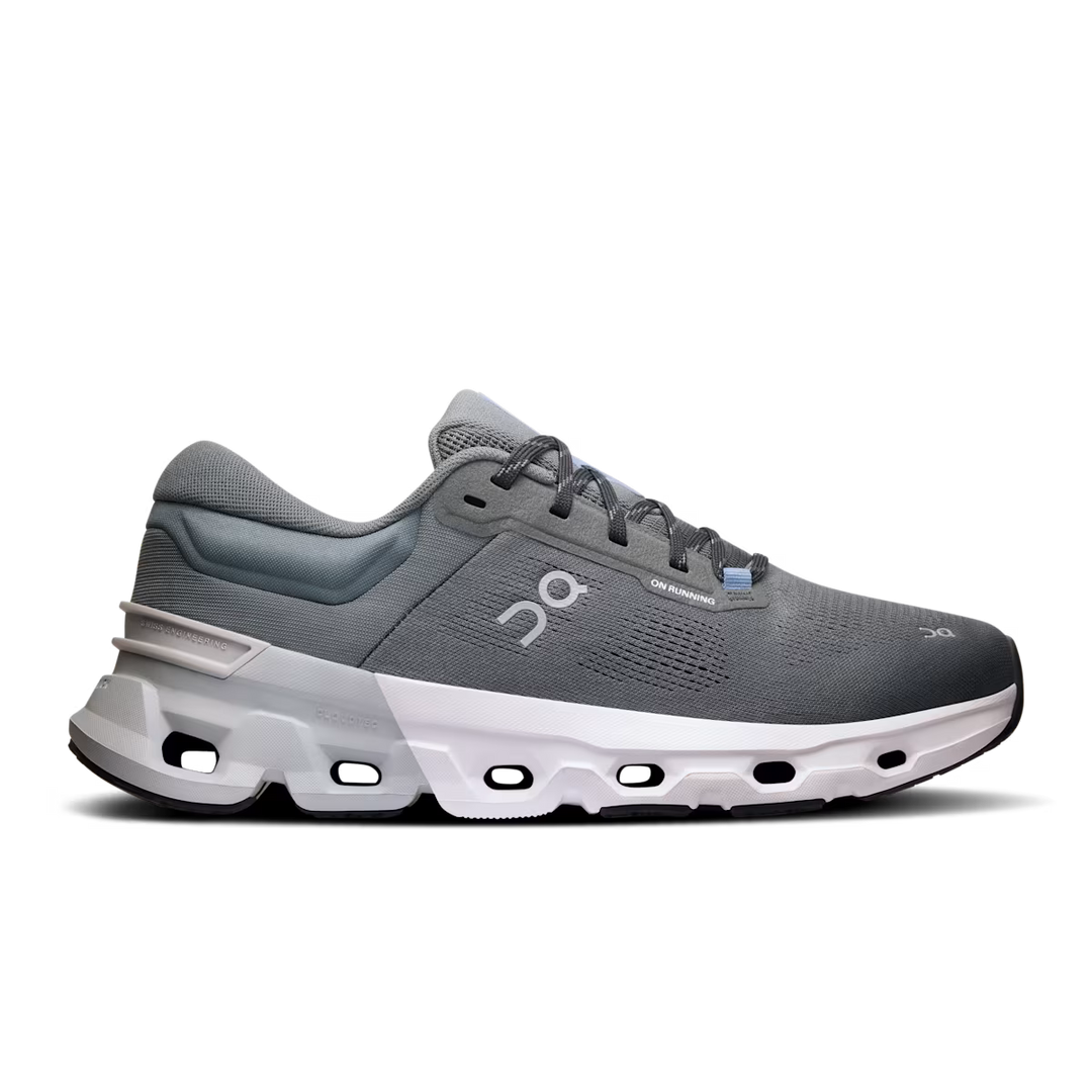 Men's On Cloudflyer 5, Stone/Glacier, 10.5 D Medium