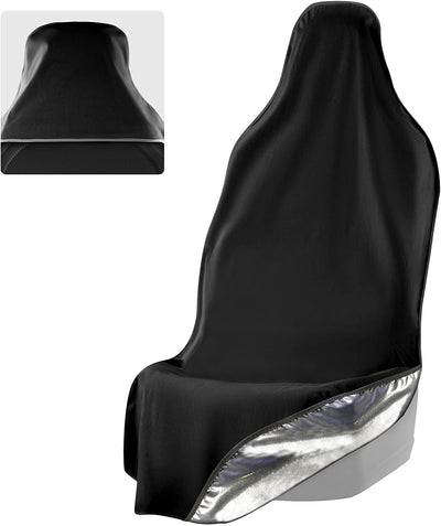 EliteSport+ Non-Slip Waterproof Seat Cover - Black