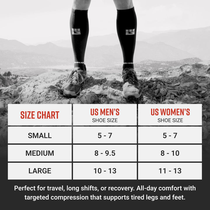 Tall Compression Socks Tactical Line (Olive Drab Green)