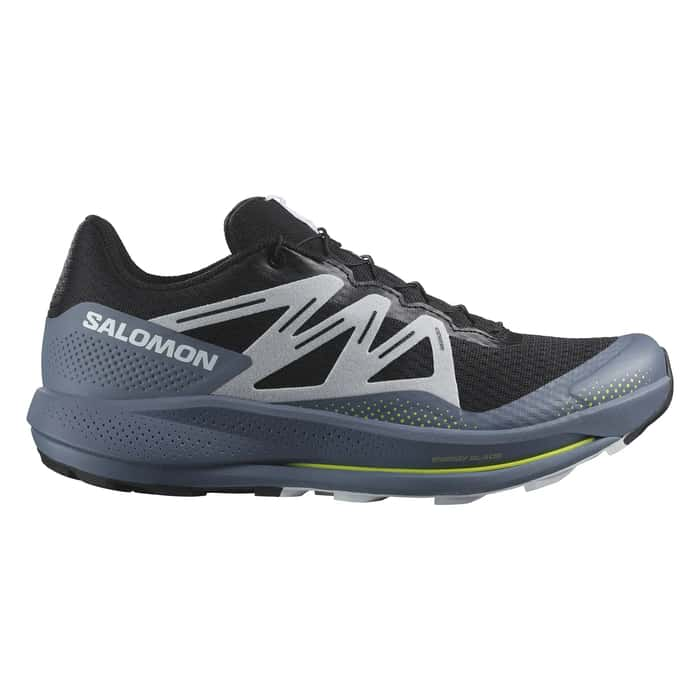 Men's Salomon Pulsar Trail, Black/China Blue/Arctic Ice, 9 D Medium