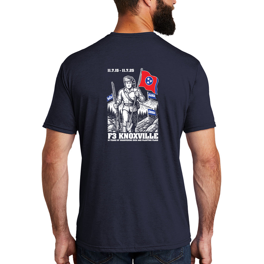 F3 Knoxville 10-Year Anniversary Shirt Pre-Order October 2025