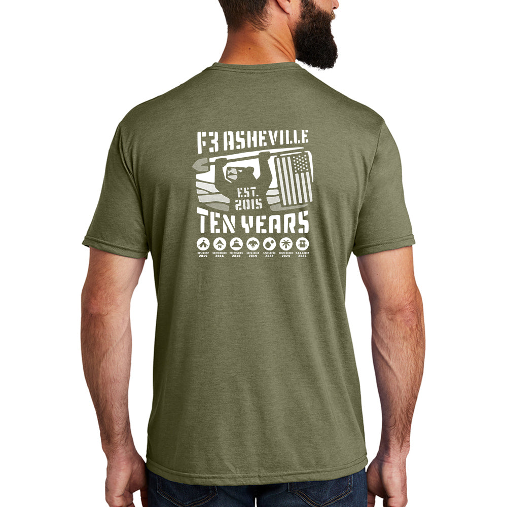 F3 Asheville Ten Years Pre-Order August 2025