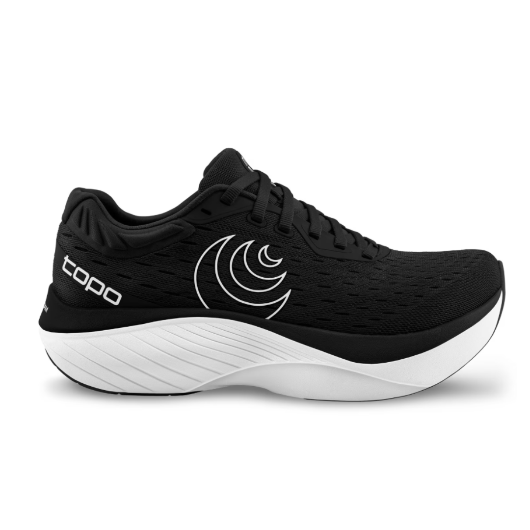 Men's Topo Athletic Atmos, Black/White, 14 D Medium