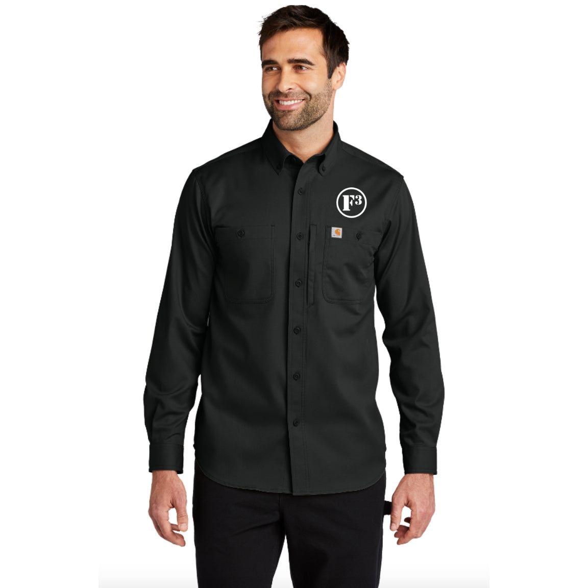 F3 Carhartt® Rugged Professional™ Series Long Sleeve Shirt - Made to Order