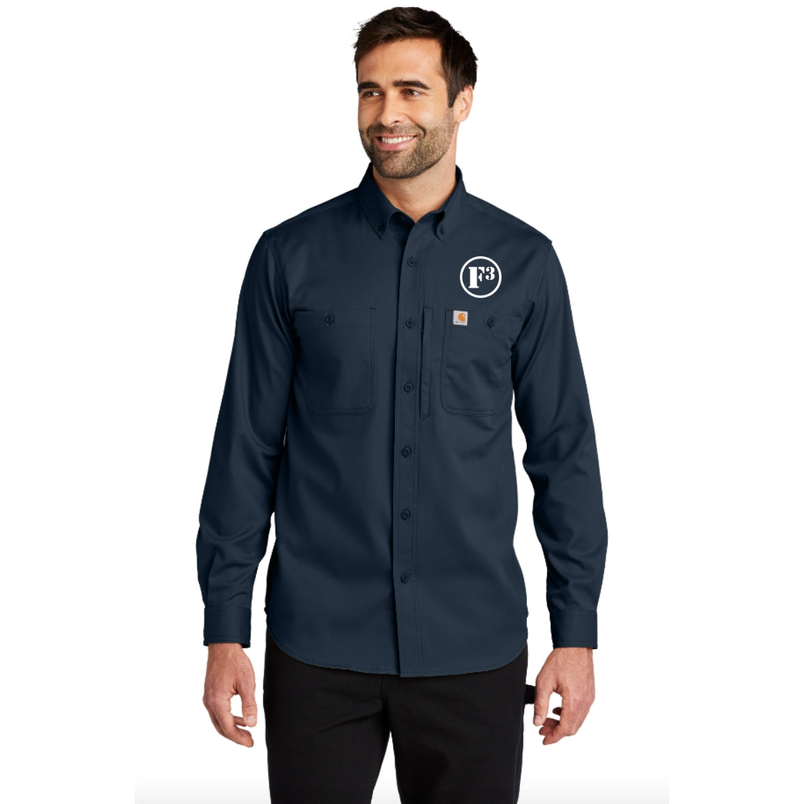 F3 Carhartt® Rugged Professional™ Series Long Sleeve Shirt - Made to Order