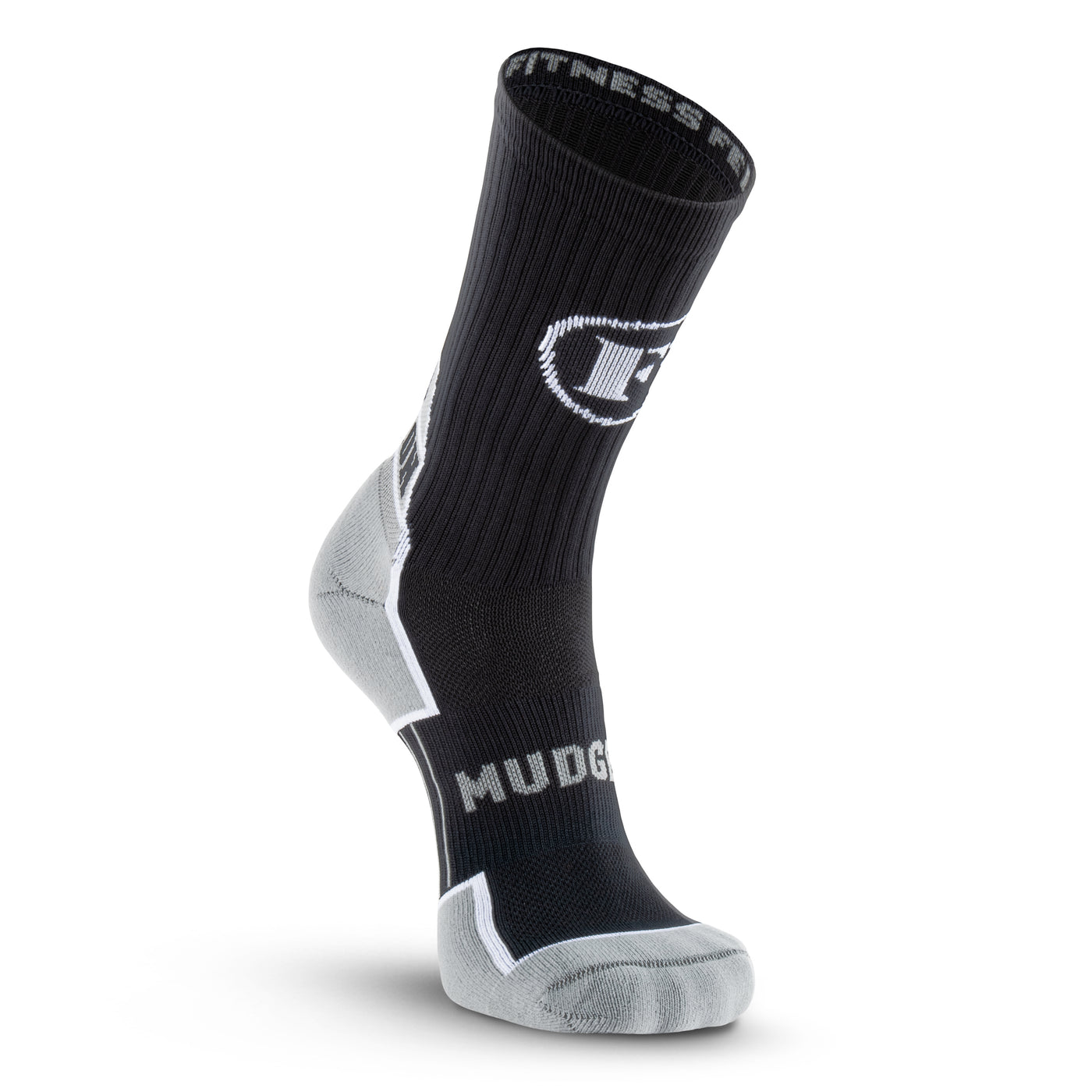 MudGear F3 Nation Crew Height Socks (1-pair pack)