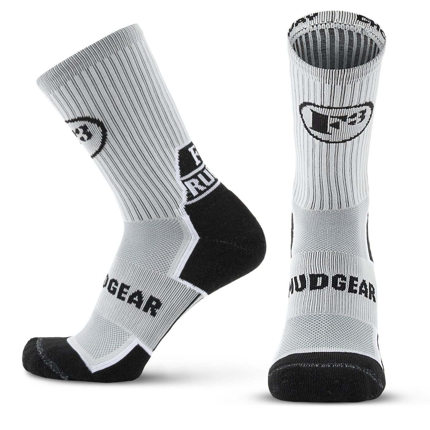 MudGear F3 Nation Ruck Socks - Gray (1-pair pack)