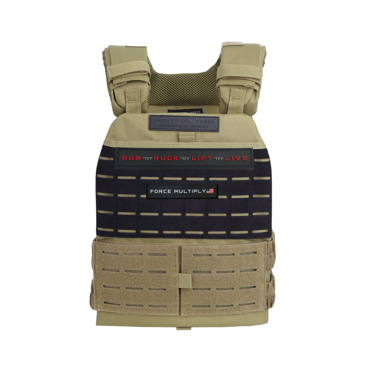 Centurion Weight Vest - Black & Tan