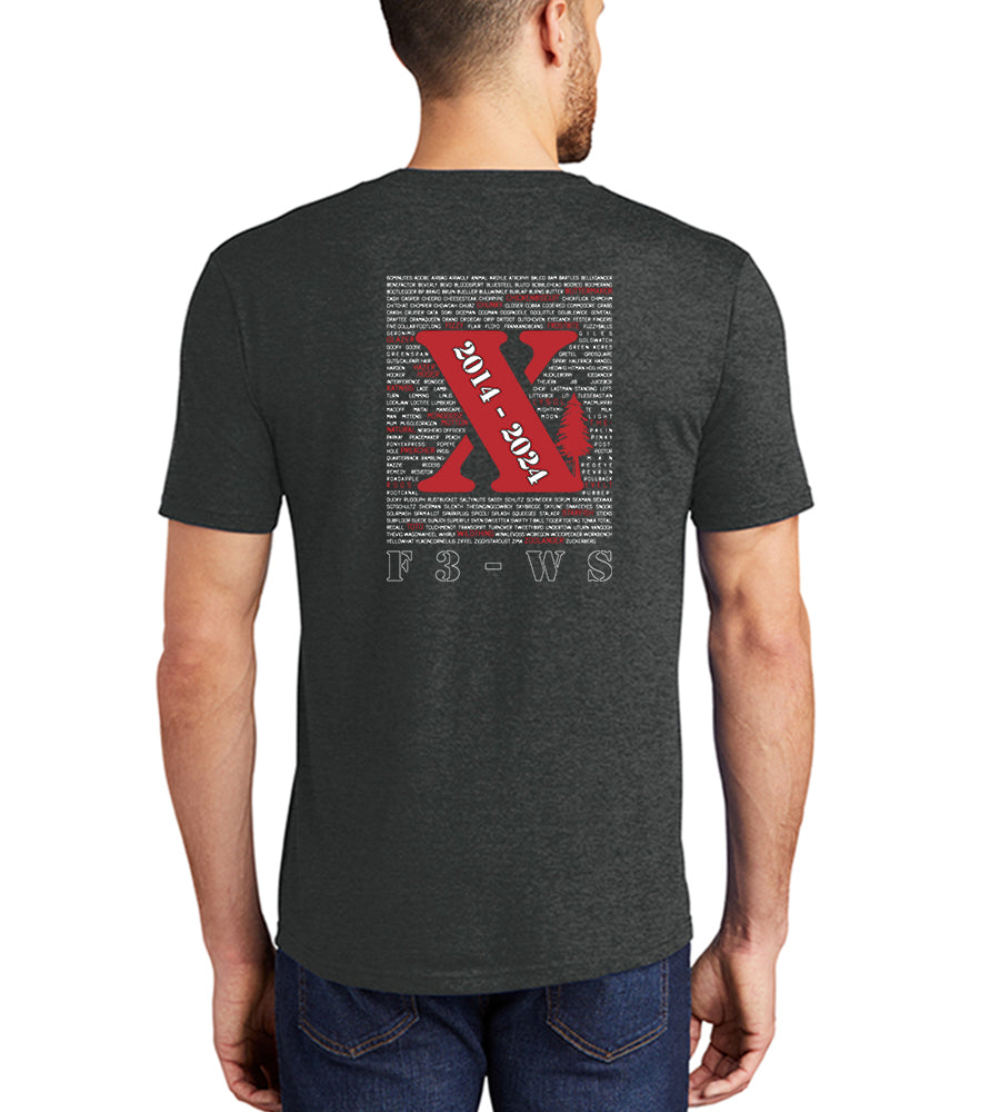 F3 Winston-Salem 10 Year Anniversary (V2.5) 2024 Pre-Order February 2024