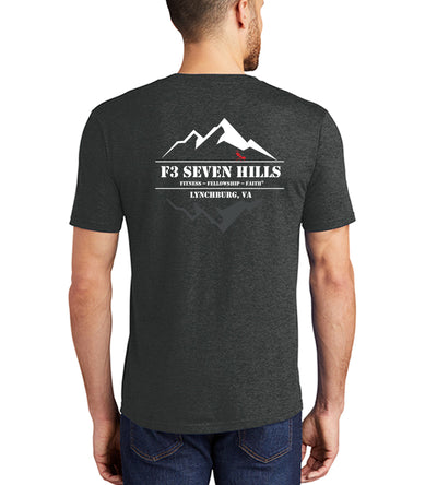F3 Lynchburg Seven Hills (White, Grey and Red Ink) Pre-Order January 2024