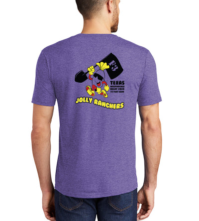 F3 Fort Bend Jolly Ranchers TIR 24' - Red, Bright Yellow and Black logo Pre-Order January 2024