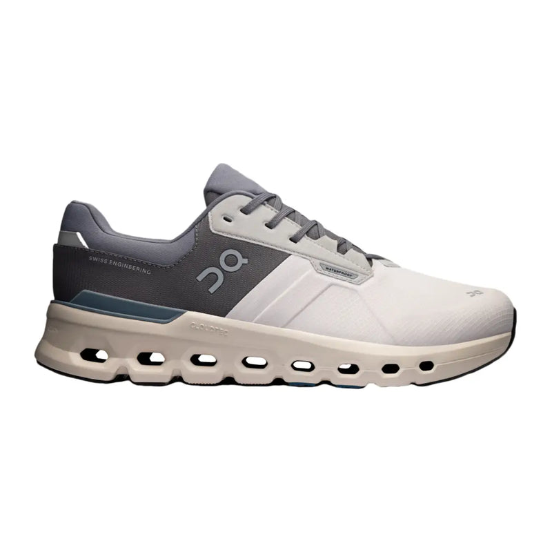 Men's On Cloudrunner 2 Waterproof, Wolf/Dust, 7 D Medium