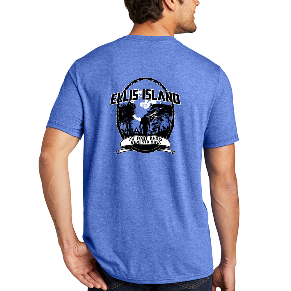 F3 Fort Bend Ellis Island (White and Black Ink) Pre-Order June 2024