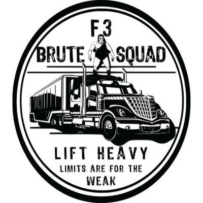 F3 Brute Squad (Black Logo) (Made to Order DTF)