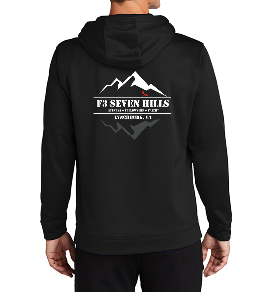 F3 Lynchburg Seven Hills (White, Grey and Red Ink) Pre-Order January 2024