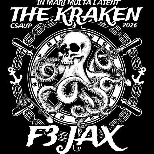 F3 Jacksonville Kraken 2026 (Made to Order DTF)