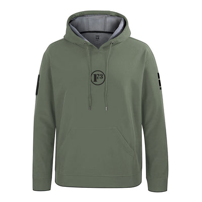 F3 MudGear All-Weather Warrior Hoodie (Olive Drab Green) - Made to Order