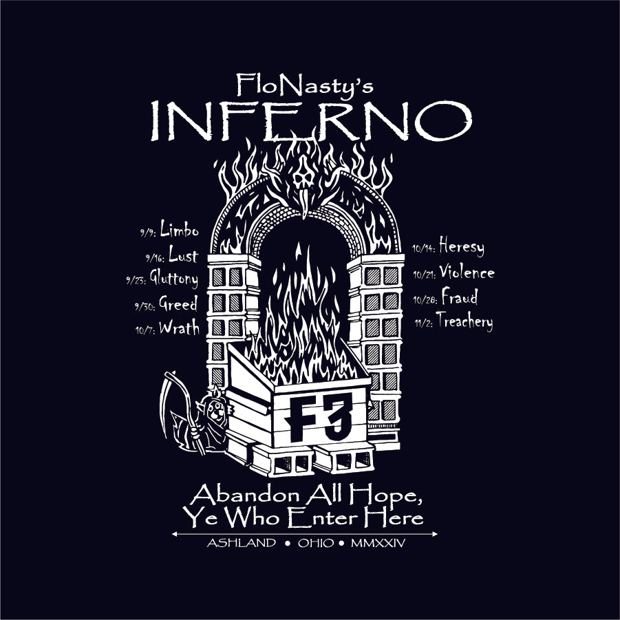 F3 Ashland Inferno Dumpster Fire Pre-Order October 2024