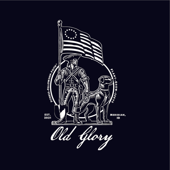F3 Boise Old Glory (White Ink) Pre-Order April 2025