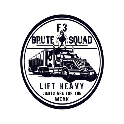 F3 Brute Squad (Black Logo) Pre-Order August 2024