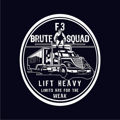 F3 Brute Squad (White Logo) Pre-Order August 2024