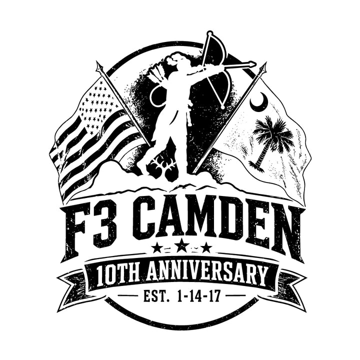 F3 Camden 10 year Anniversary in Black Logo Pre-Order October 2026