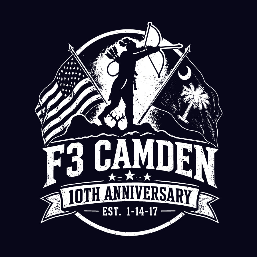 F3 Camden 10 year Anniversary in White Logo Pre-Order October 2026