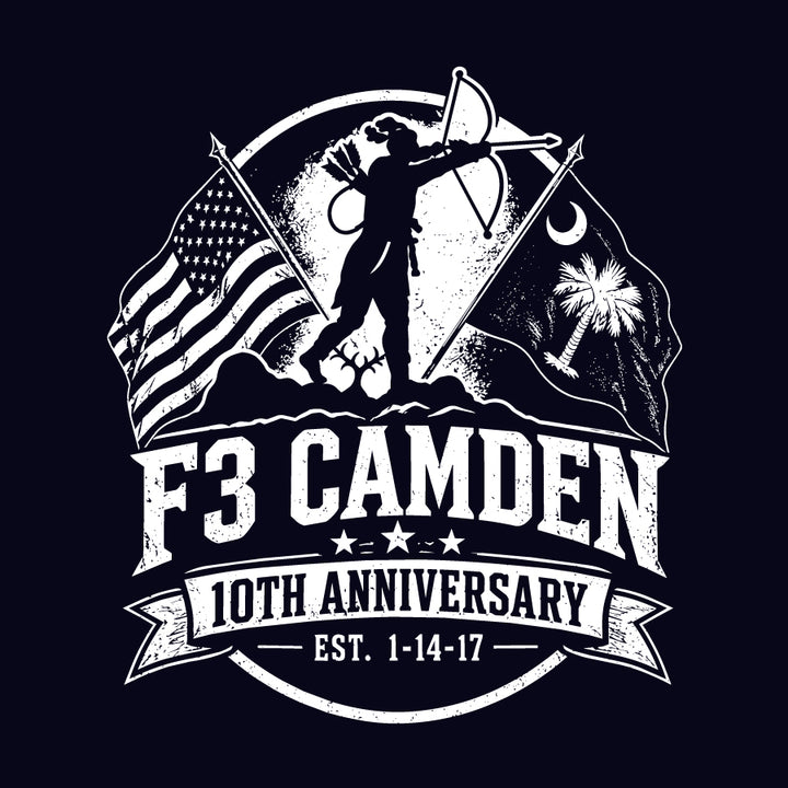 F3 Camden 10 year Anniversary in White Logo Pre-Order October 2026