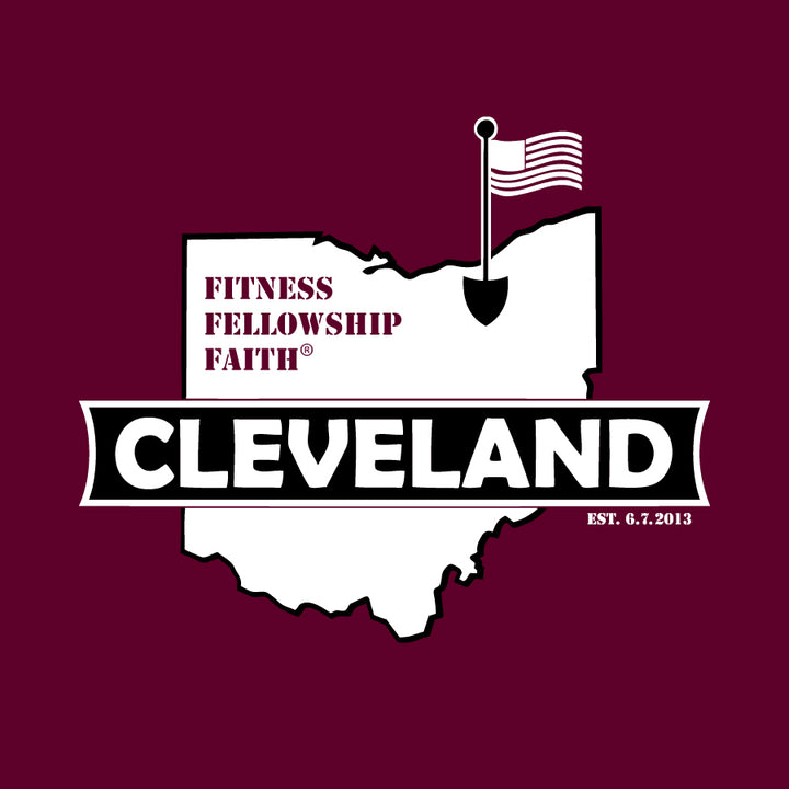 F3 Cleveland in White on Black Logo Pre-Order October 2025