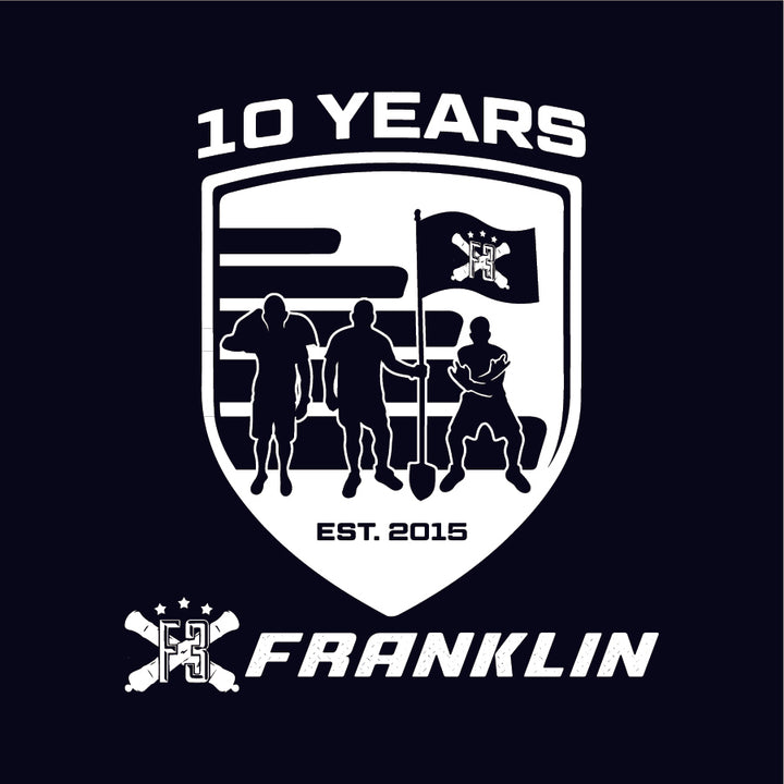 F3 Franklin 10 Year Anniversary Pre-Order October 2024