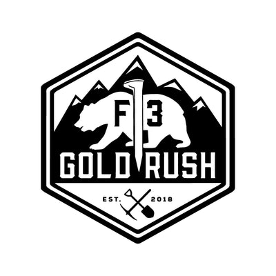 F3 Gold Rush (Black Logo) Pre-Order June 2024