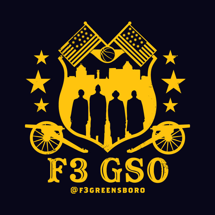 F3 Greensboro Natville (Athletic Gold Logo) Pre-Order October 2025