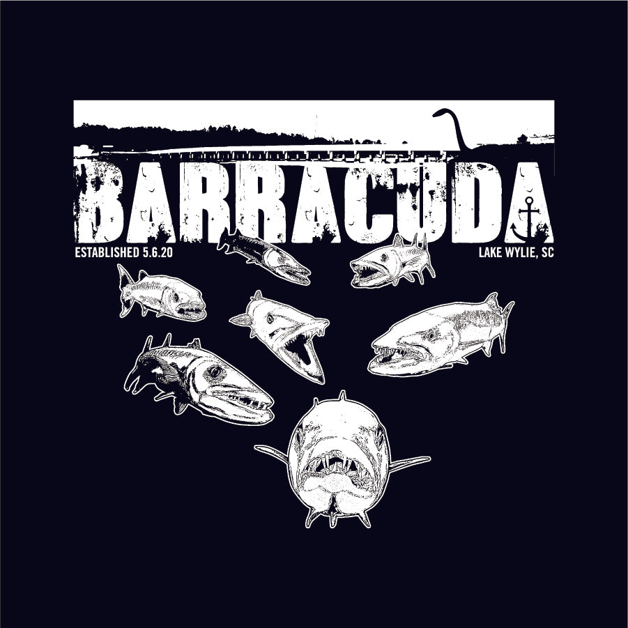 F3 Lake Wylie Barracuda (Made to Order DTF)