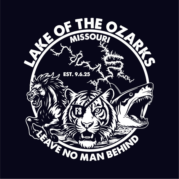 F3 Lake of the Ozarks MO Pre-Order August 2025