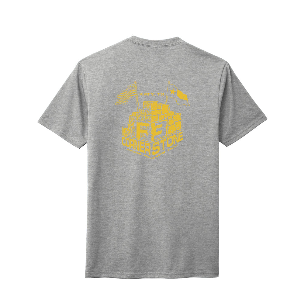 F3 MKT The Cornerstone Athletic Gold Logo (Made to Order DTF)