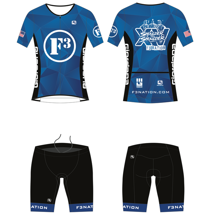 2026 F3 Nation Official Yearly Logo - Triathlon Kit Pre-Order February 2026