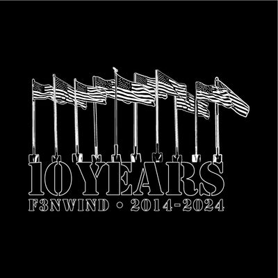 F3 NWInd 10 Year Shirts Pre-Order January 2024