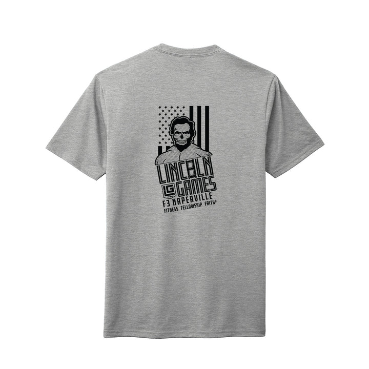 F3 Naperville Lincoln Games in Black Logo (Made to Order DTF)